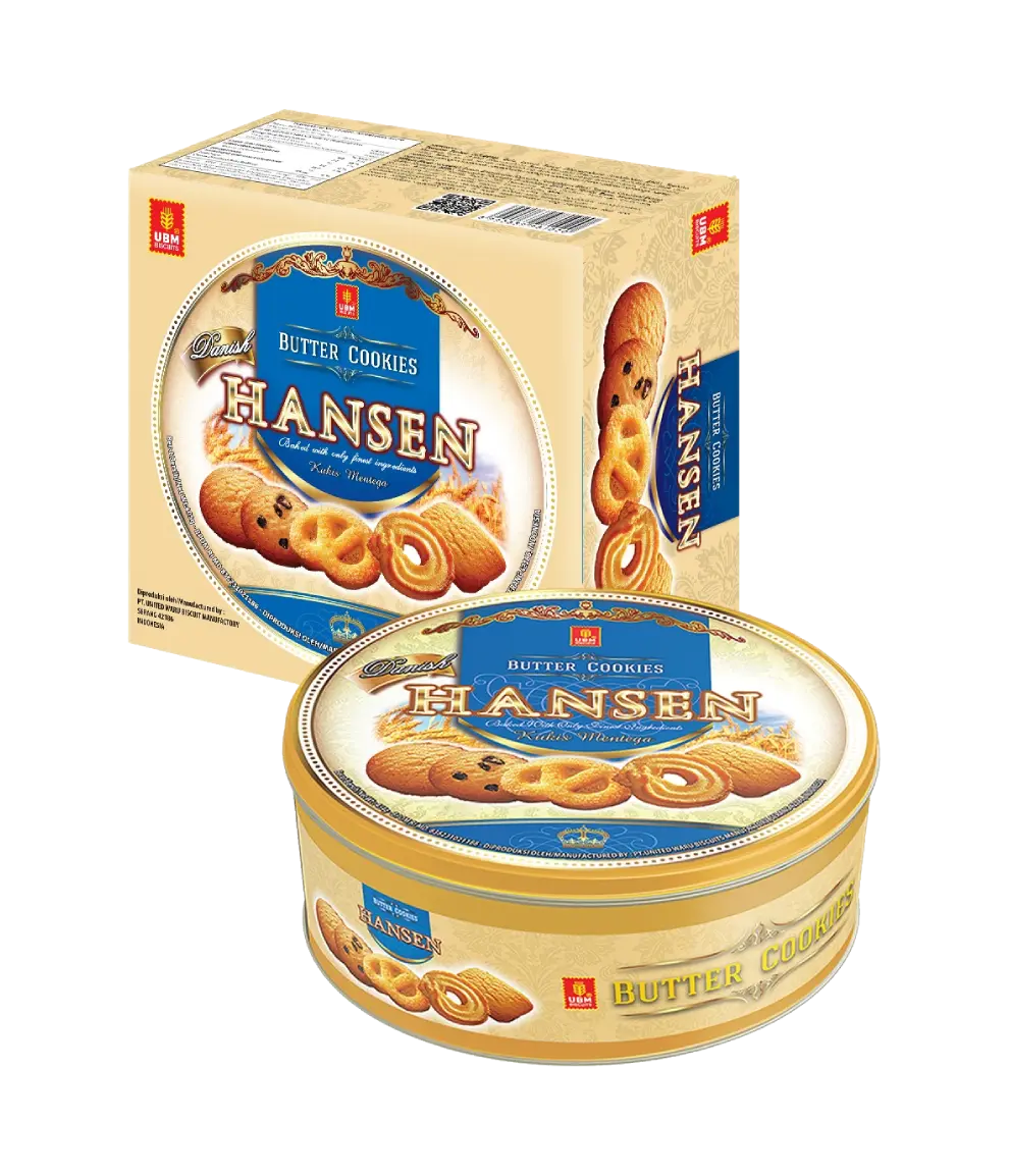 UBM Hansen Butter Cookies 405g