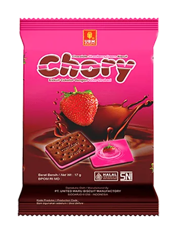UBM Chory Biscuit Cream Strawberry 180g